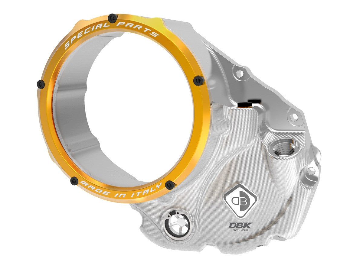 Ducati Hypermotard 950 Clear Clutch Cover System by DBK Special Parts