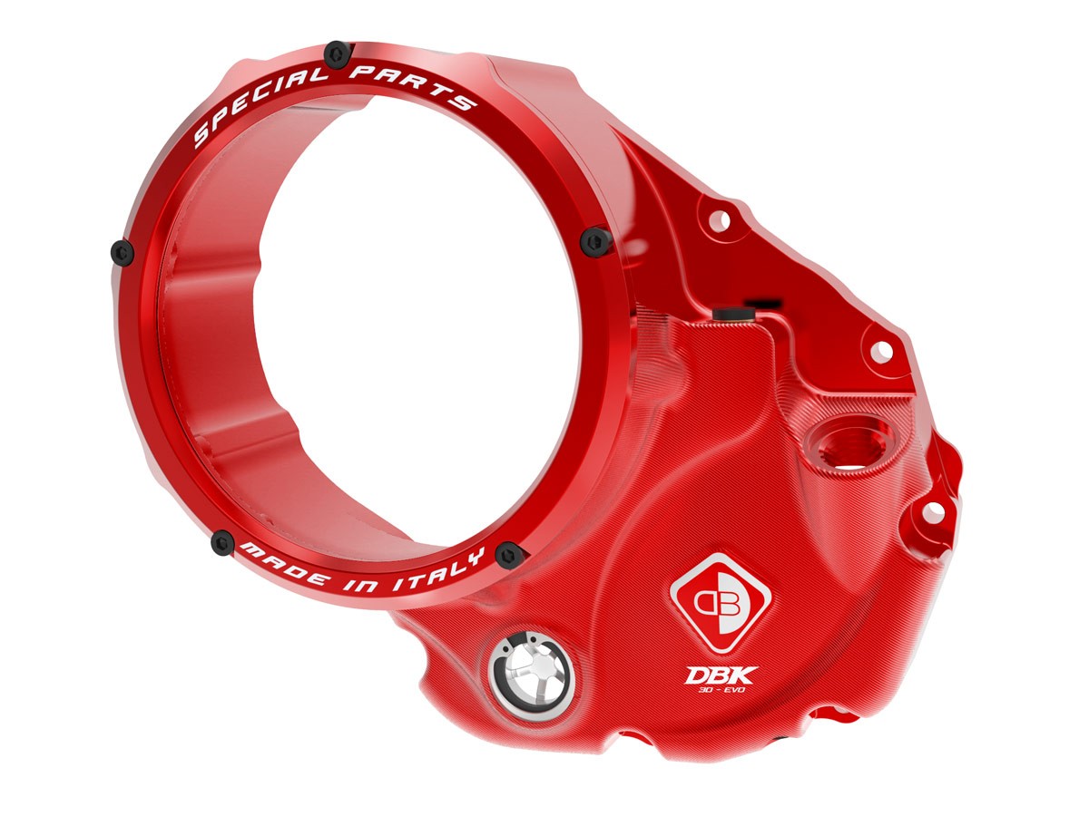 Ducati Hypermotard 950 Clear Clutch Cover System by DBK Special Parts