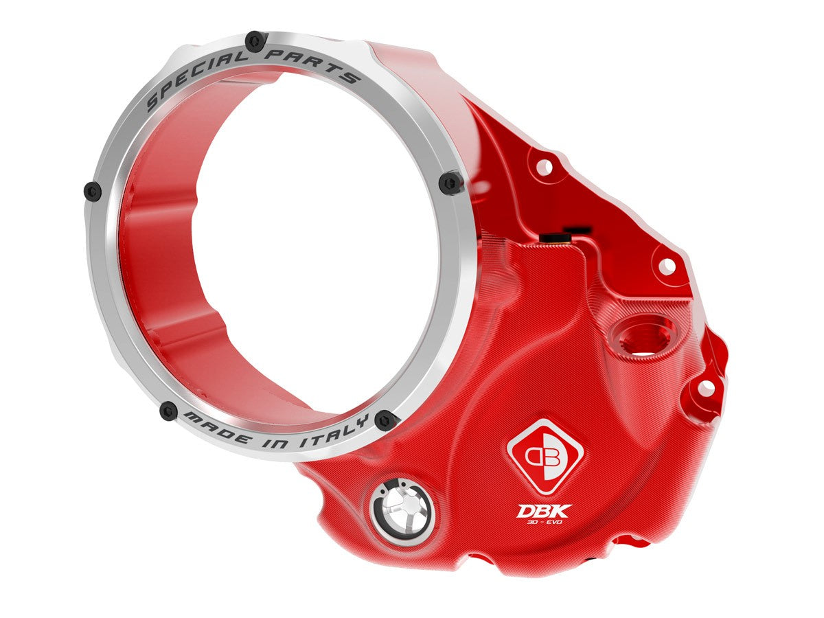 Ducati Hypermotard 950 Clear Clutch Cover System by DBK Special Parts