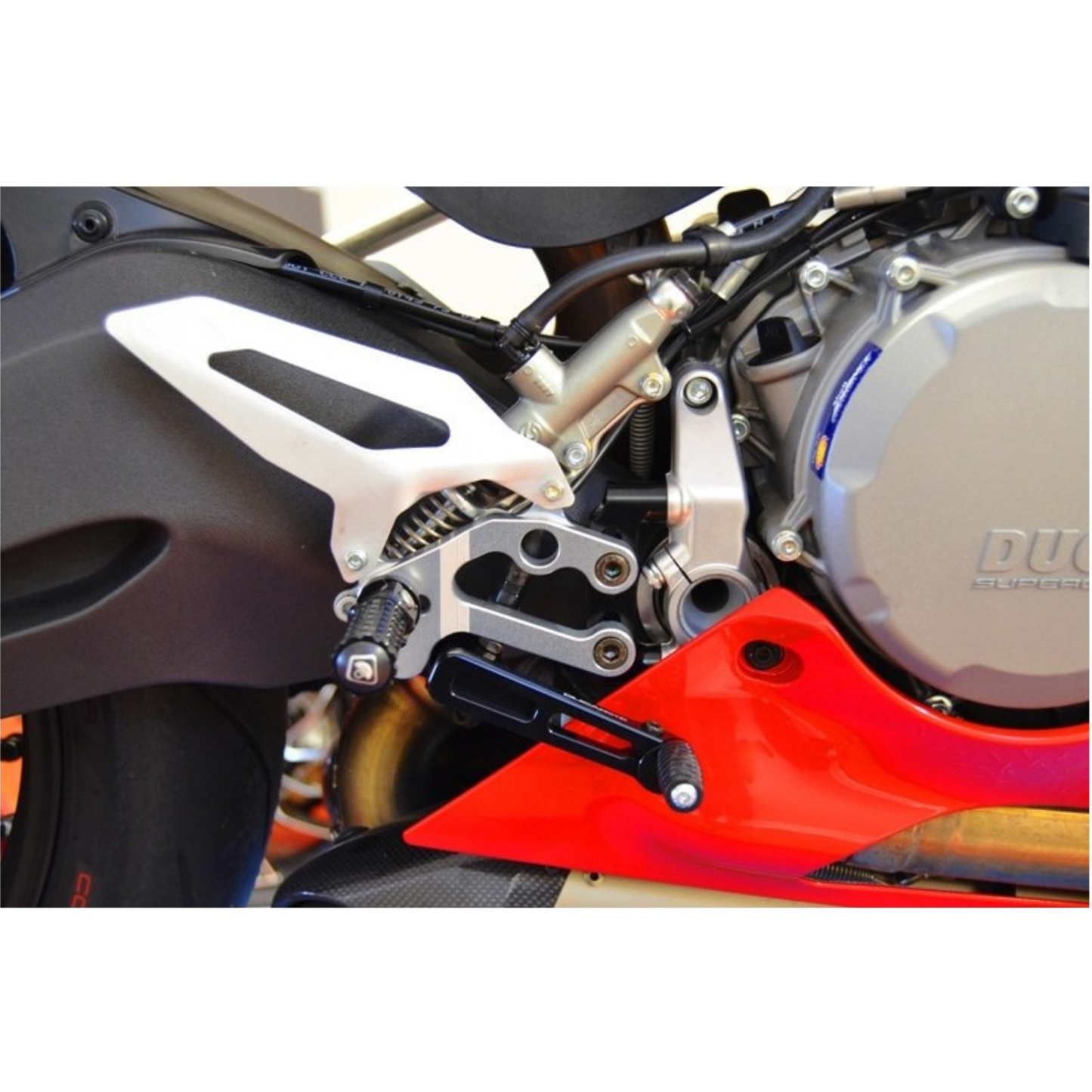 DBK Special Parts CNC Aluminum Machined Adjustable Rearsets for Ducati Panigale V2 (2020-2023)