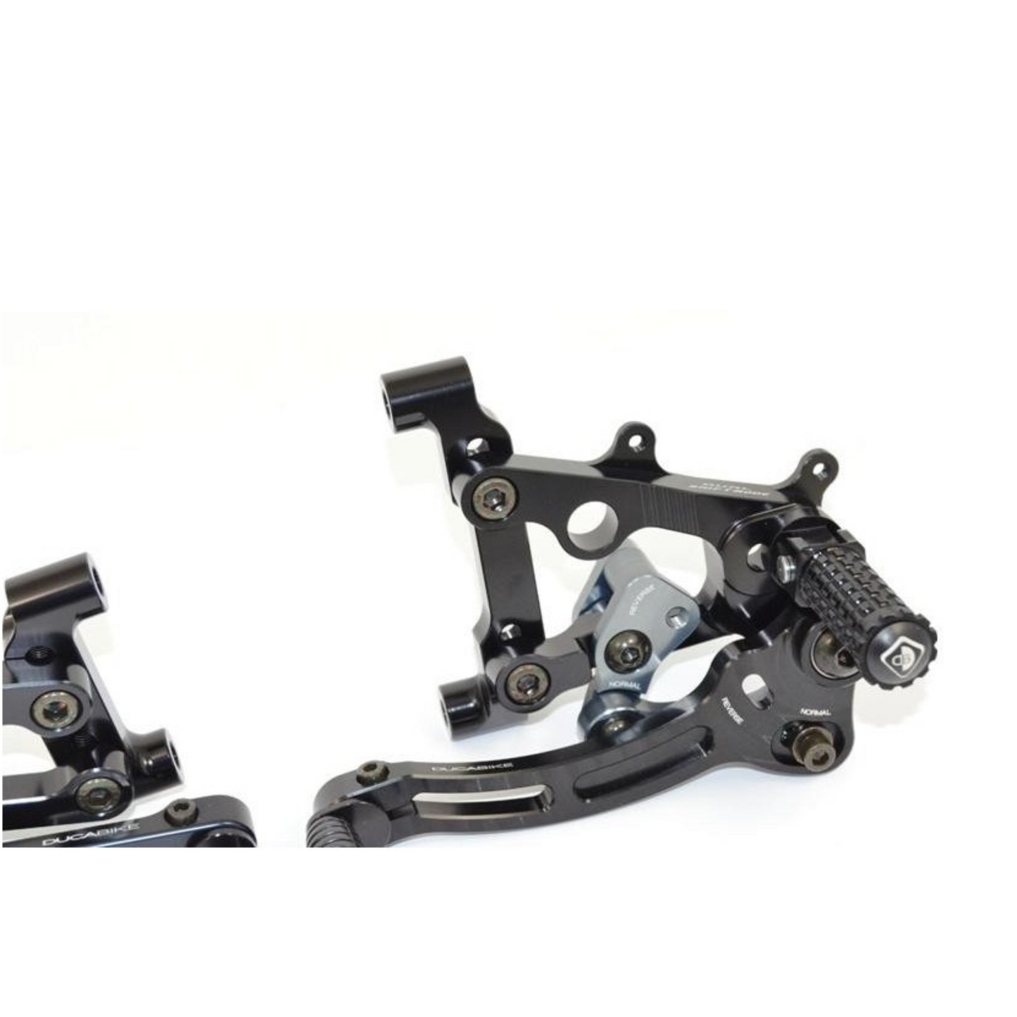 DBK Special Parts CNC Aluminum Machined Adjustable Rearsets for Ducati Panigale V2 (2020-2023)