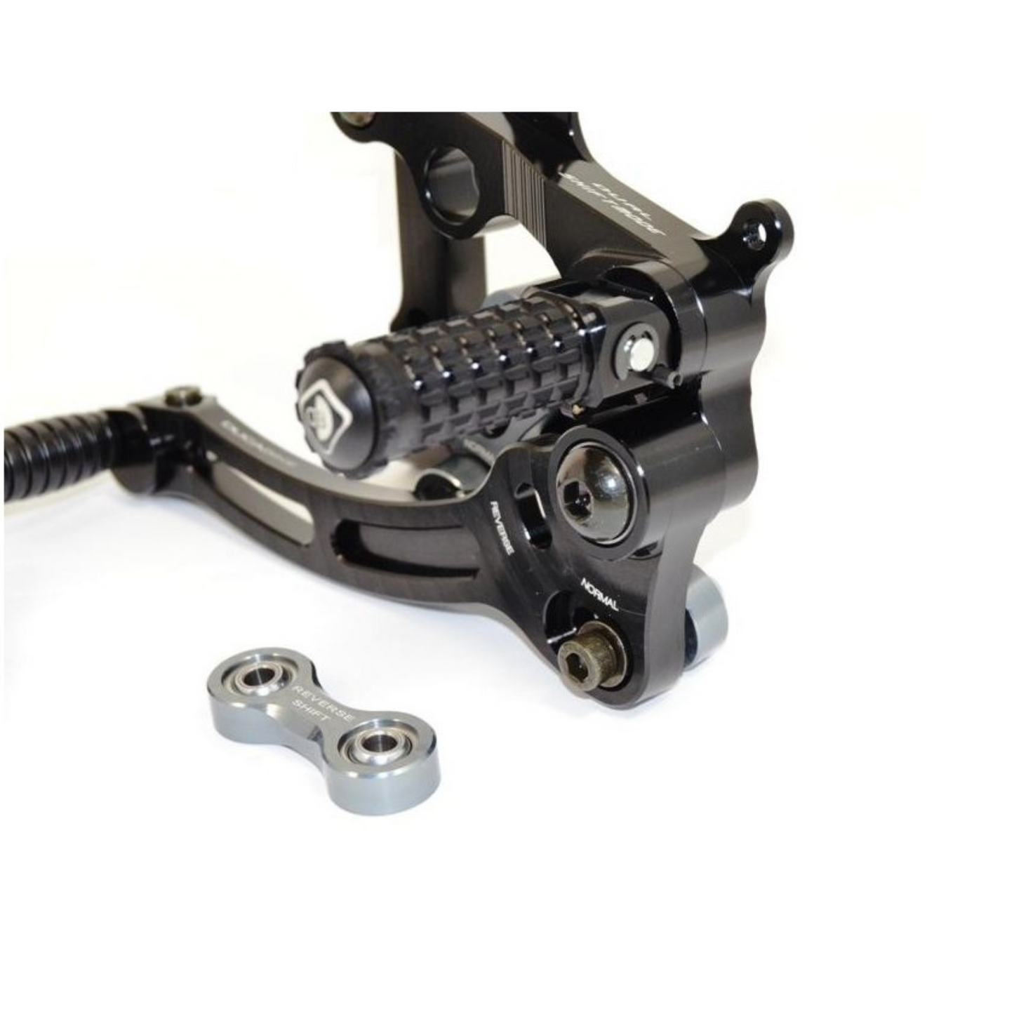 DBK Special Parts CNC Aluminum Machined Adjustable Rearsets for Ducati Panigale V2 (2020-2023)