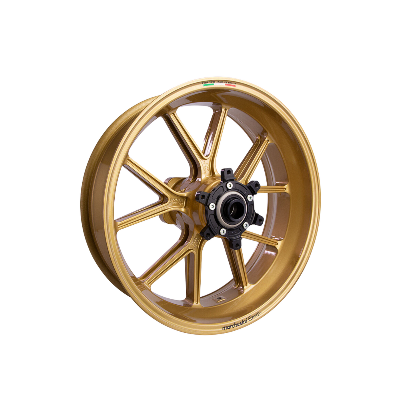 Marchesini M10RS Corse Honda CBR1000RR R Fireblade / SP1 (2017-19) Forged Magnesium Wheel Set - Gold