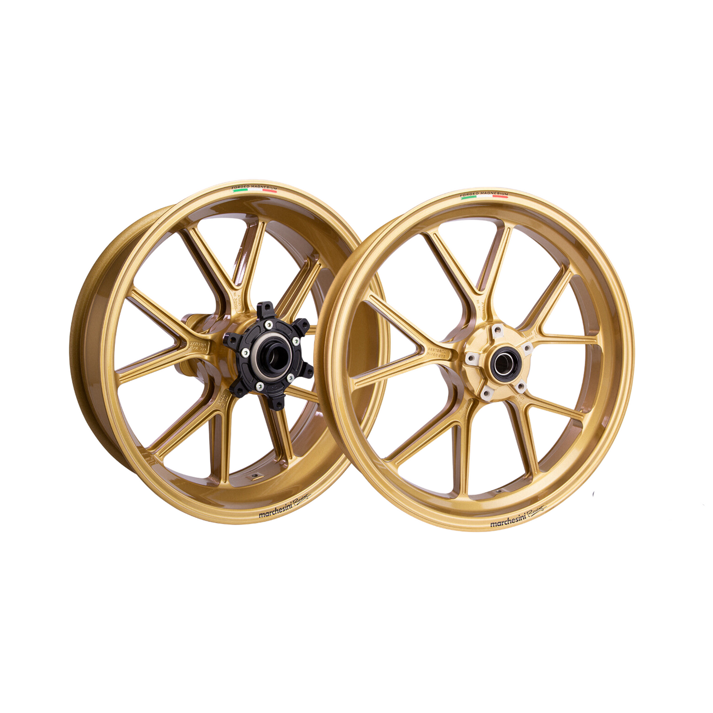 Marchesini M10RS Corse Honda CBR1000RR R Fireblade / SP1 (2017-19) Forged Magnesium Wheel Set - Gold