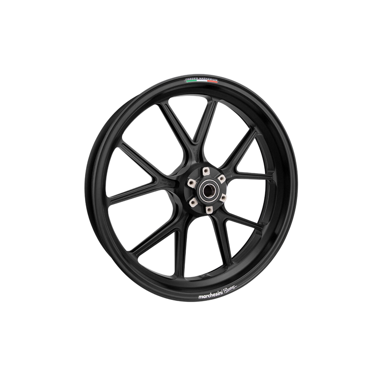 Marchesini M10RS Corse BMW S1000RR / M1000RR (2019-23) Forged Magnesium Wheel Set - Matte Black