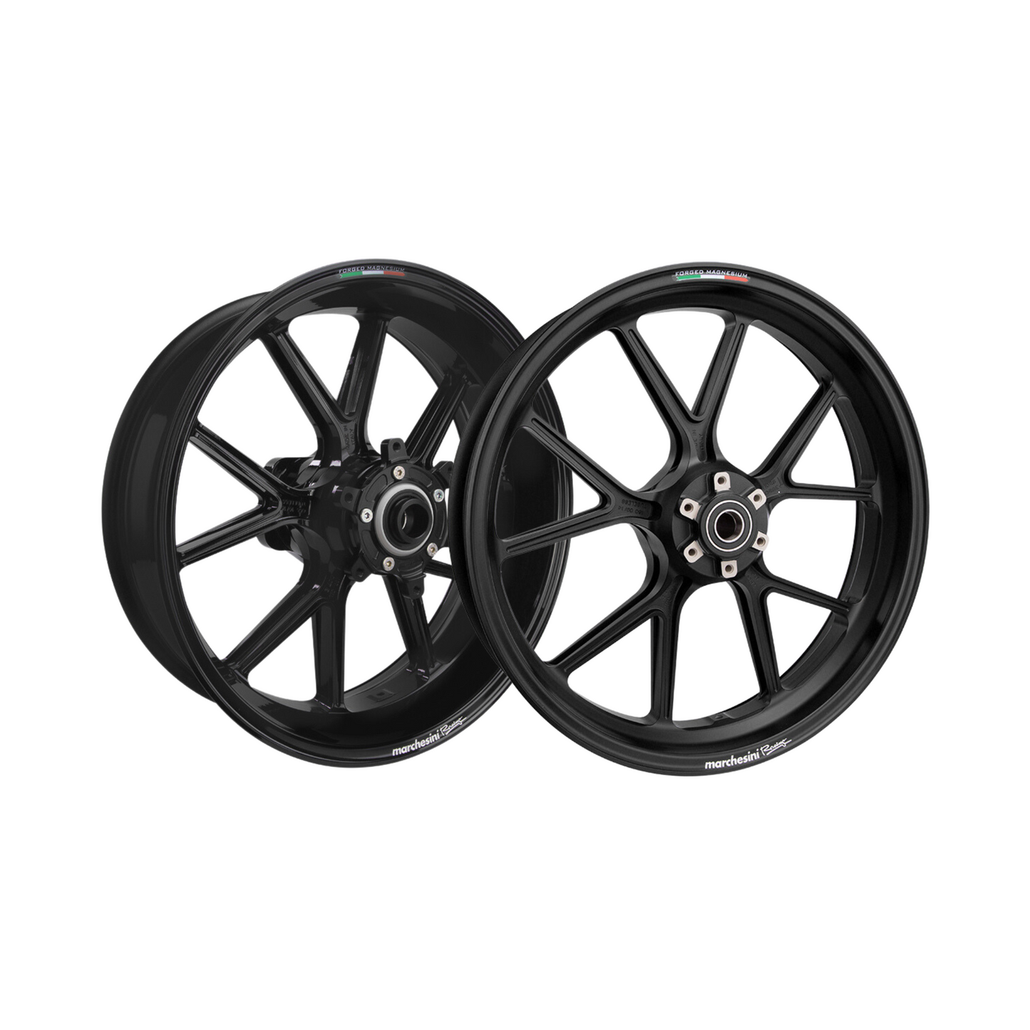 Marchesini M10RS Corse Honda CBR1000RR R Fireblade SP (2020-23) Forged Magnesium Wheel Set - Matte Black