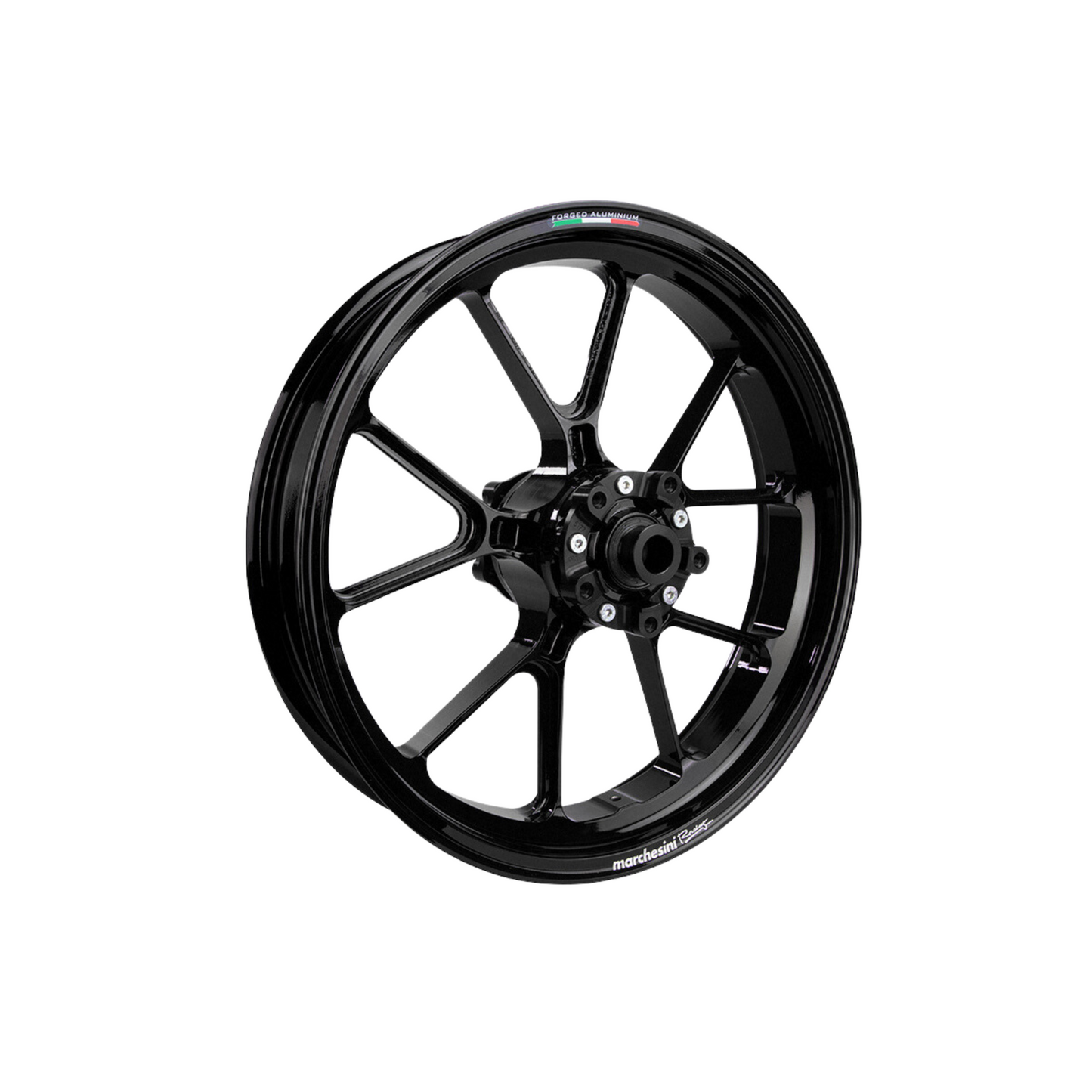Marchesini M10RS Kompe MV Agusta F3 800 (2013-23) Forged Aluminum Wheel Set - Gloss Black