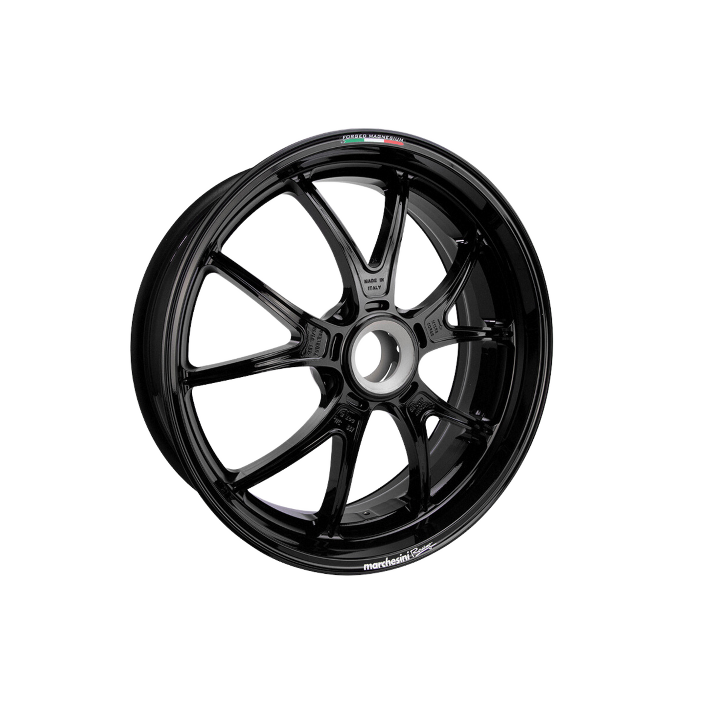 Marchesini M10RS Corse Ducati Monster 937 (2021-23) Forged Magnesium Wheel Set - Gloss Black