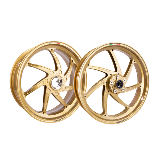 Marchesini M7RS Genesi Yamaha MT-10 (2016-23) Forged Aluminum Wheel Set - Gold