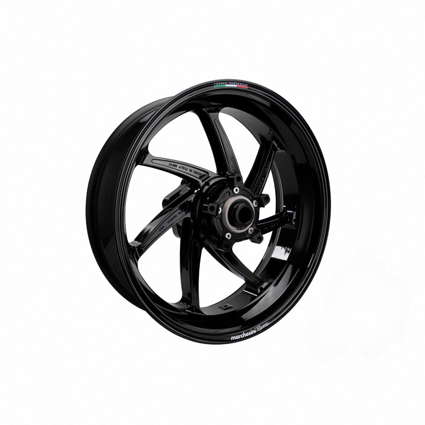 Marchesini M7R Genesi Honda CBR1000RR R / Fireblade SP (2020-23) Forged Magnesium Wheel Set - Gloss Black